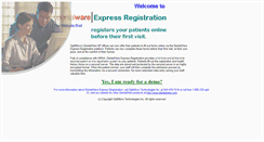 Desktop Screenshot of expressregistration.ca